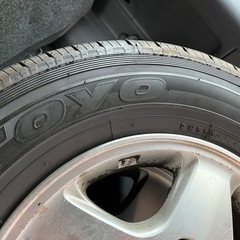 キャラバンコーチ　ハイエース　TOYOタイヤ ホイールセット　　