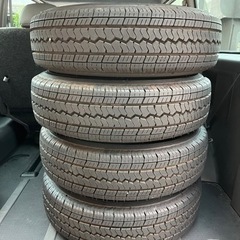 キャラバンコーチ　ハイエース　TOYOタイヤ ホイールセット　　