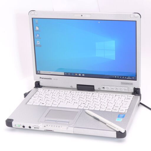 中古美品 新品SSD ノートパソコン Panasonic タフブック CF-C2CHCZZCJ 第4世代 i5 4GB 無線 Bluetooth カメラ Win10 Office