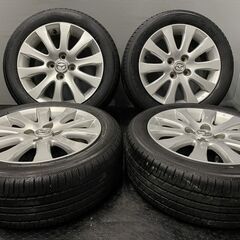 【TOYO NANOENERGY 3 plus 185/55R15】夏タイヤ【MAZDA 純正ホイール 15インチ 6J4HPCD100+45】20年製 バリ溝 デミオ ベリーサ等 (VTN578) クレジットカード QRコード決済可能 TOYO NANOENERGY 3 plus 185/55R15】夏タイヤ【MAZDA 純正ホイール 15