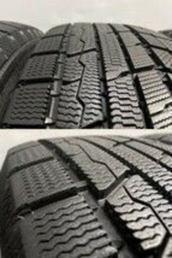 【TOYO winter TRANPATH TX 225/65R17】スタッドレス【SIBILLA NEXT L-5 17インチ 7J5HPCD114.3+48】2018年製 バリ溝 CX-8/CX-5等 (TE730)クレジットカード QRコード決済可能 - 札幌市
