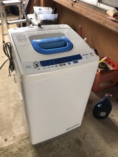 HITACHI NW-T71 全自動洗濯機 7Kg 白い約束