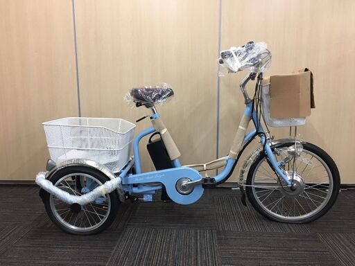 値下げ！ミムゴ 電動アシスト付き三輪車 MG-TRM20EB