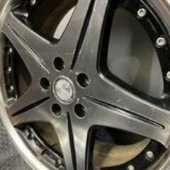 WORK Euroline ワーク ユーロライン 社外ホイール 18インチ 4本 8J5HPCD114.3+45 廃盤　(VHA339)クレジットカード QRコード決済可能