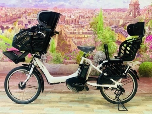D40D電動自転車M97M/長生き8アンペア/保証期間有/新品タイヤ/ヤマハ