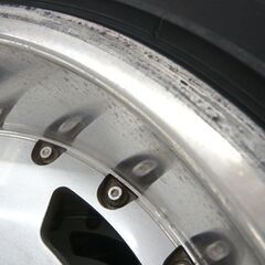 タイヤ付 アルミ 4本セット fortran フォートラン EIGER 16×8J 深リム オフセット0 ブリヂストン DUELER 215/65R16 中古 苫小牧西店