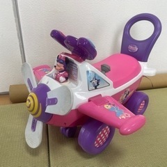ミニーちゃんの飛行機:幼児用三輪車