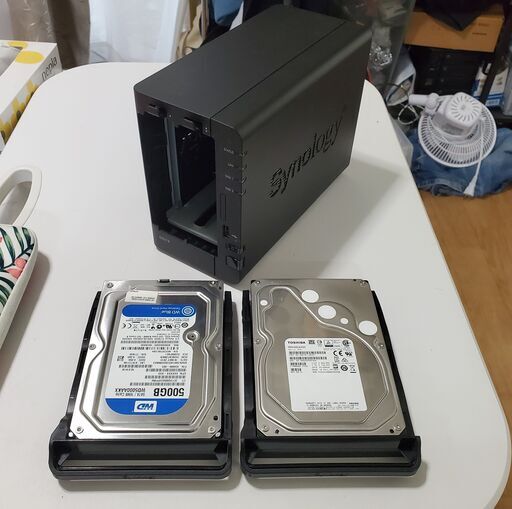 ファイルサーバーなどになります。Synology NAS DS218 4TB + 500GB HDD付き 本体＋電源のみ 即利用可能 ファイルサーバーなどになります。Synology NAS DS218 4TB + 500GB HDD