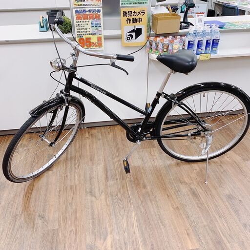 自転車　シティーサイクル　26インチ