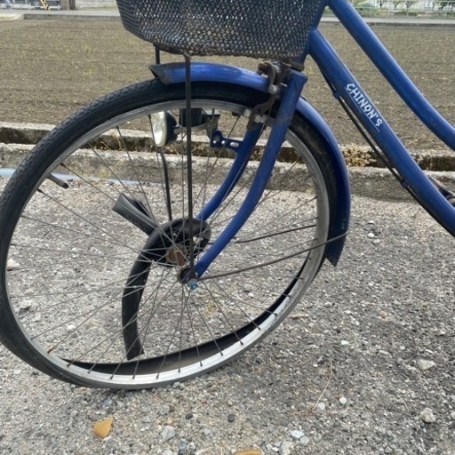 【配送可能】CHINON’s 自転車 ブルー
