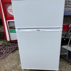 ハイアール　冷凍冷蔵庫2ドア　JR-N91K ※2015年製　差...