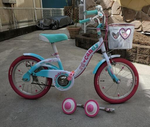 子供用自転車　16インチ　女の子用　美品