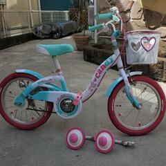 子供用自転車　16インチ　女の子用　美品
