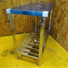 (650-0)新品未使用 業務用 ステンレス 作業台 W1000D450H800 調理台 厨房 キッチン 飲食店 店舗