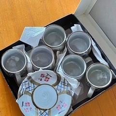 【未使用品】茶器 ティーカップ＆ソーサー ６セット