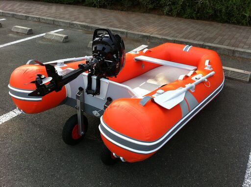 ジョイクラフト ゴムボート 定員３名 船外機 スズキ DF2 2馬力