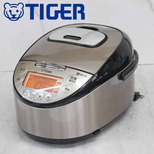 【A137】TIGER IH炊飯ジャー 炊きたて JKT-J101 2018年製 タイガー 炊飯器 tacook タクック パールブラウン 5.5合炊き 箱付き