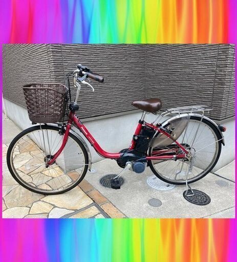大容量8.9AhPanasonic ビビDX　26インチ　電動自転車　電動アシスト自転車　中古　418r1