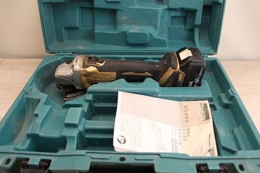 makita ディスクグラインダー GA404D 箱・バッテリー付 マキタ (D4360stxY)