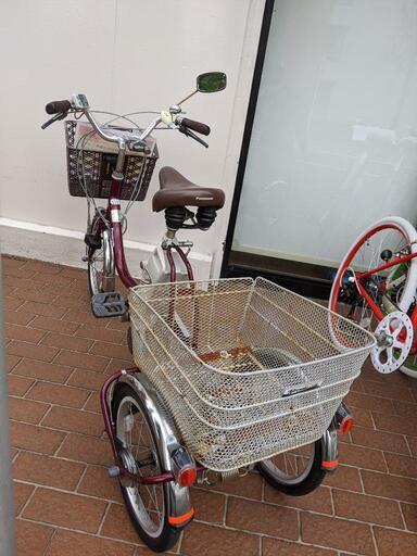 5/4 値下げ⭐️訳あり⭐️Panasonic 18/16インチ 電動アシスト3輪自転車  チェーン歯飛びメンテ必要 パナソニック