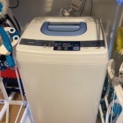 5月14日処分！HITACHI洗濯機５キロピュアホワイト