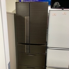 三菱 ノンフロン冷凍冷蔵庫 MR-JX53X 525L 三菱冷凍冷蔵庫 MR-JX53X-RW1 525L 2014年製