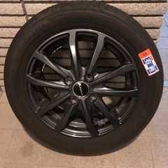 値下げ】中古 (使用6ヶ月 1000km未満)ホイール付き 夏 タイヤ 14インチ 