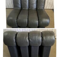 【希少】最高級ソファ Mobilia de sede モビリア デセデ スネークソファ 8連とオットマン2個 
