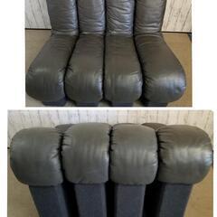 【希少】最高級ソファ Mobilia de sede モビリア デセデ スネークソファ 8連とオットマン2個 
