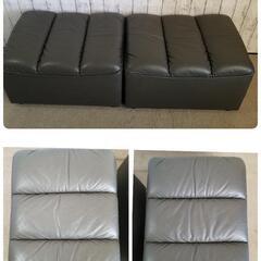 【希少】最高級ソファ Mobilia de sede モビリア デセデ スネークソファ 8連とオットマン2個 
