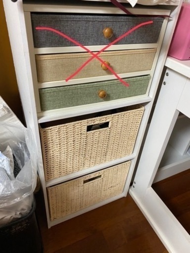 取引中収納カラーボックス