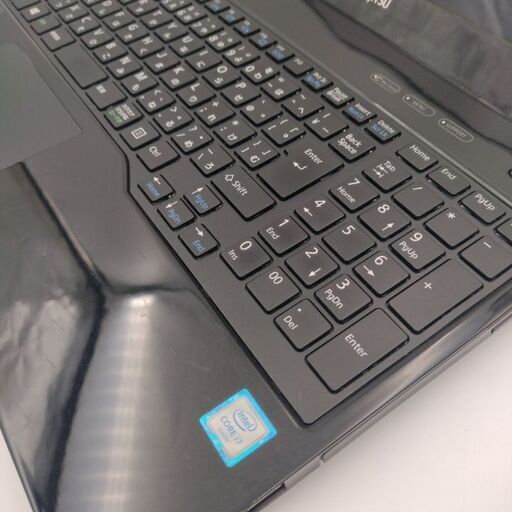 富士通 　4コア8スレッド版　第6世代Core i7搭載 メモリ8G 高速SSD480G CD/DVD読み書き 大画面15.6インチ テンキー HDMI Wifi対応　windows11　#15054D1 富士通 4コア8スレッド版 第6世代Core i7搭載 メモリ8G 高速SSD480G CD
