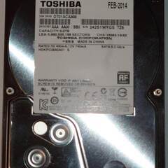 内蔵HDD 3TB SATA600 7200 東芝 DT01AC...