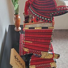 七福神商店鎧飾り 飾り兜 子供の日 忠保「本仕立火鎧」