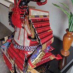 七福神商店鎧飾り 飾り兜 子供の日 忠保「本仕立火鎧」