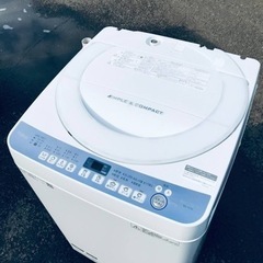 ③ET2497番⭐️ 7.0kg⭐️ SHARP電気洗濯機⭐️2018年製