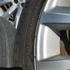 トヨタ　純正18インチ　235/55/18 4本セット