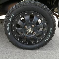 軽バン　オフロード風タイヤホイールセット