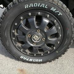 軽バン　オフロード風タイヤホイールセット