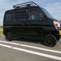 軽バン　オフロード風タイヤホイールセット