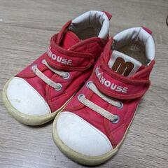 【ネット決済・配送可】mikihouse　ベビー靴