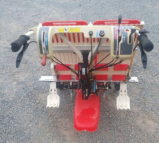 鹿児島発 ヤンマー ガソリンエンジン歩行田植機AP200 程度良好