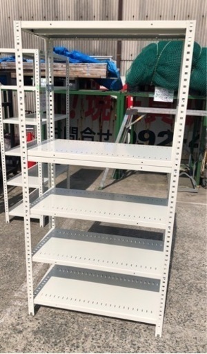 ⭐︎中古品　株式会社オカムラ　重量棚　90×45×180cm  事務機⭐︎