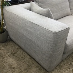 4/19 【✨モデルルーム展示品✨超美品✨】定価¥229,000 IDC大塚 2Pワイドソファ リビング  大型  