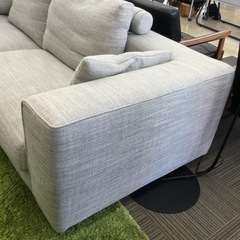 4/19 【✨モデルルーム展示品✨超美品✨】定価¥229,000 IDC大塚 2Pワイドソファ リビング  大型  