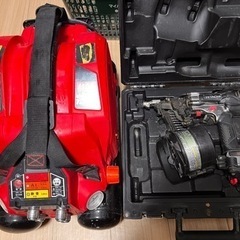 MAXコンプレッサ＆65高圧釘打ち機
