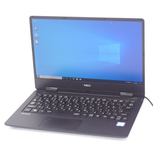 中古美品 12インチ 軽量 薄型 ノートパソコン NEC PC-VKT12HZG1 高速SSD Wi-Fi有 第7世代 Core i5 8GB 無線 Bluetooth Win10 Office