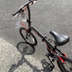 トレファク吉川店】 WACHSEN 折りたたみ自転車 20インチ BAｰ100 レッド