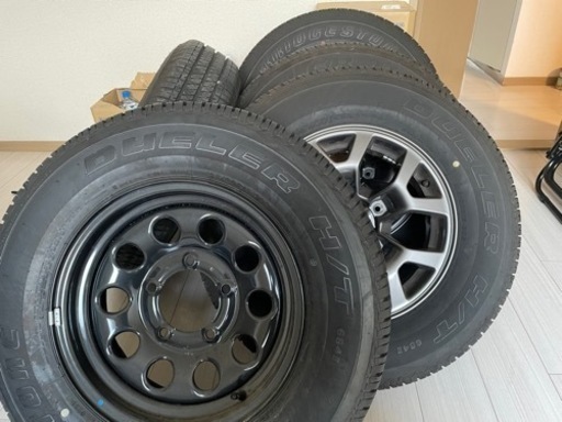 JB74]ジムニーシエラ 純正ホイール・タイヤ 5本セット