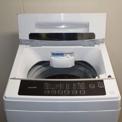 OPEN記念SALE☆中古 IRIS☆2020年製【全自動洗濯機 6k 】IAW-T602E 一人暮らし～2暮らしもOK 清掃済み おすすめ品